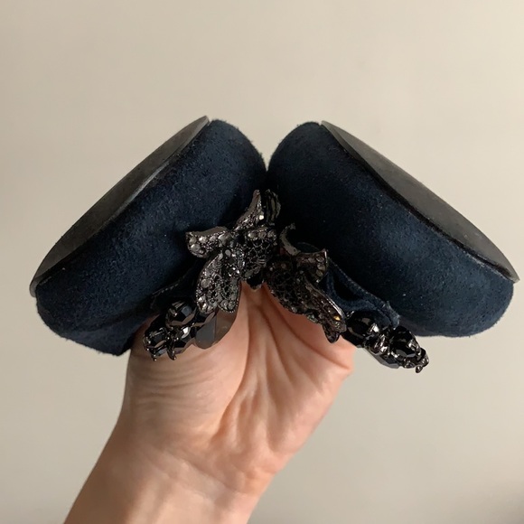 Kelsi Dagger “Alyona” Hidden Wedge Suede Flats - Picture 9 of 10